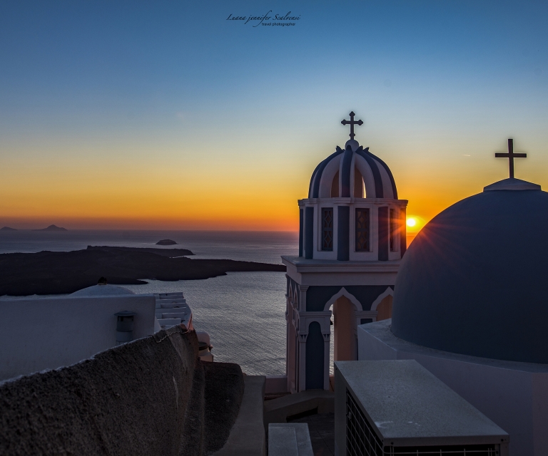 tramonto Santorini